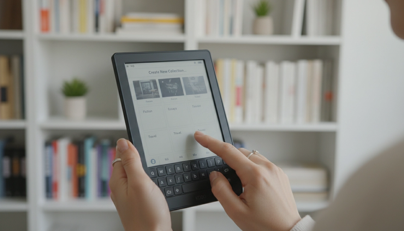 Maintenir et mettre à jour ses collections personnalisées sur liseuse électronique au fil des lectures