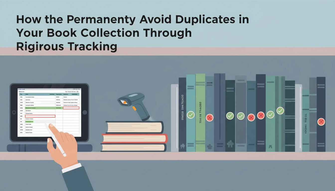 Système d'inventaire pour comment éviter les doublons dans sa collection de livres avec méthode de suivi