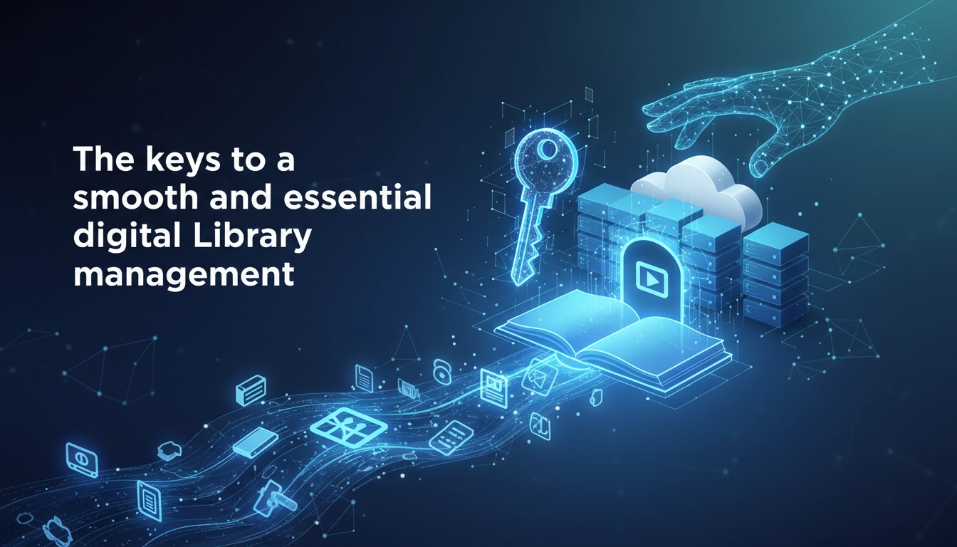 Interface de gestion bibliothèque numérique avec ebooks et documents PDF organisés