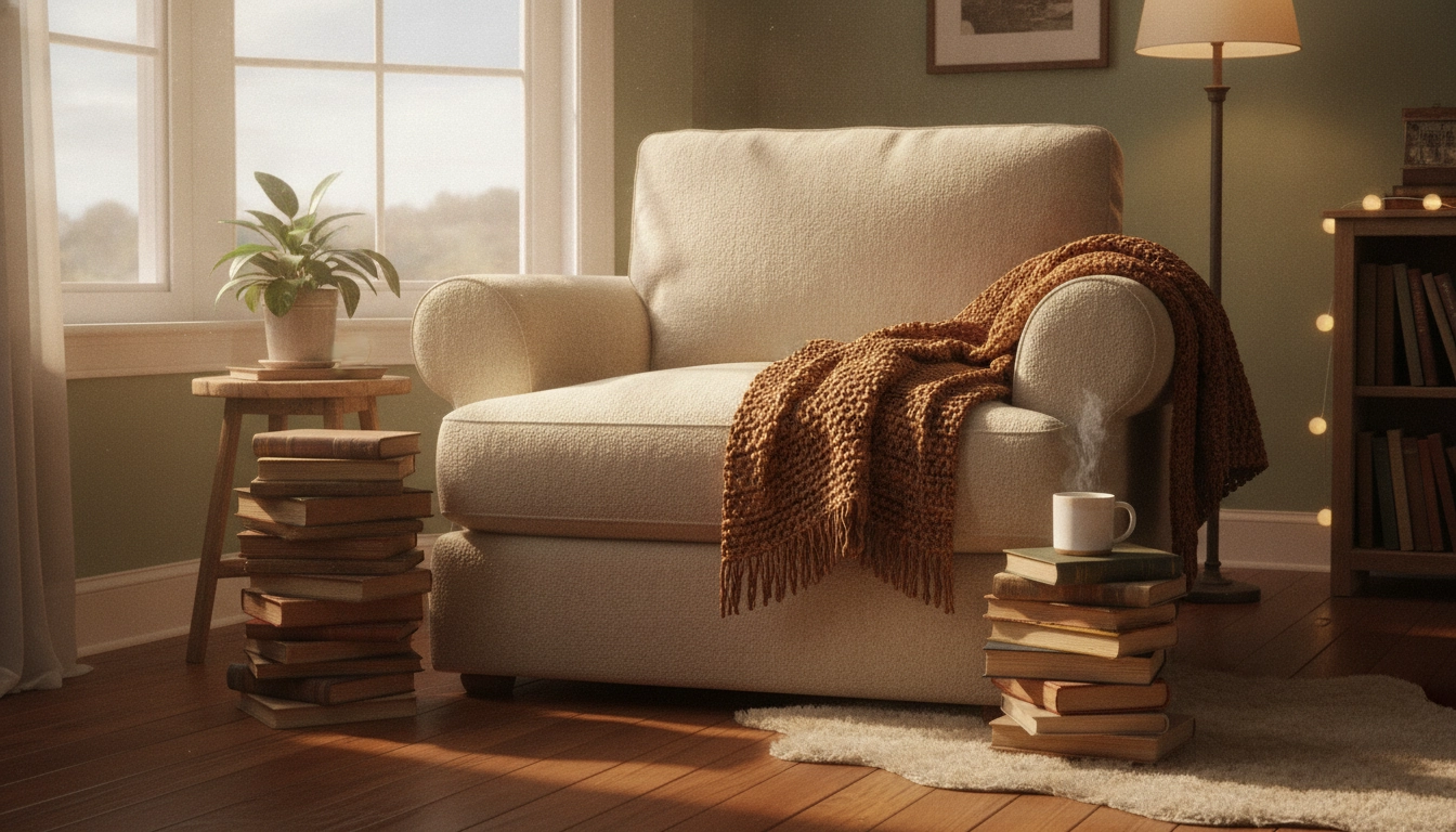 Aménager un espace confortable pour savoir comment créer une routine de lecture anti-stress au quotidien