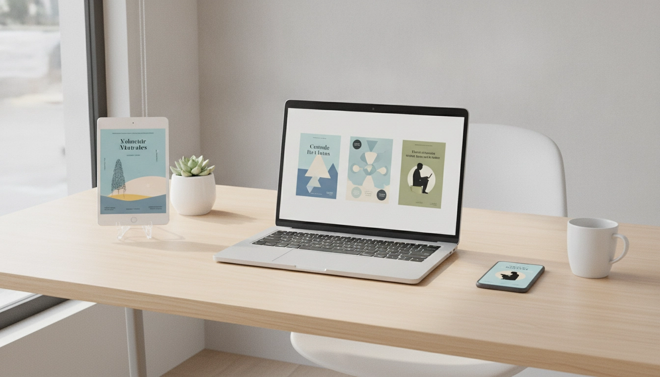 Setup moderne pour synchroniser sa bibliothèque numérique sur plusieurs appareils