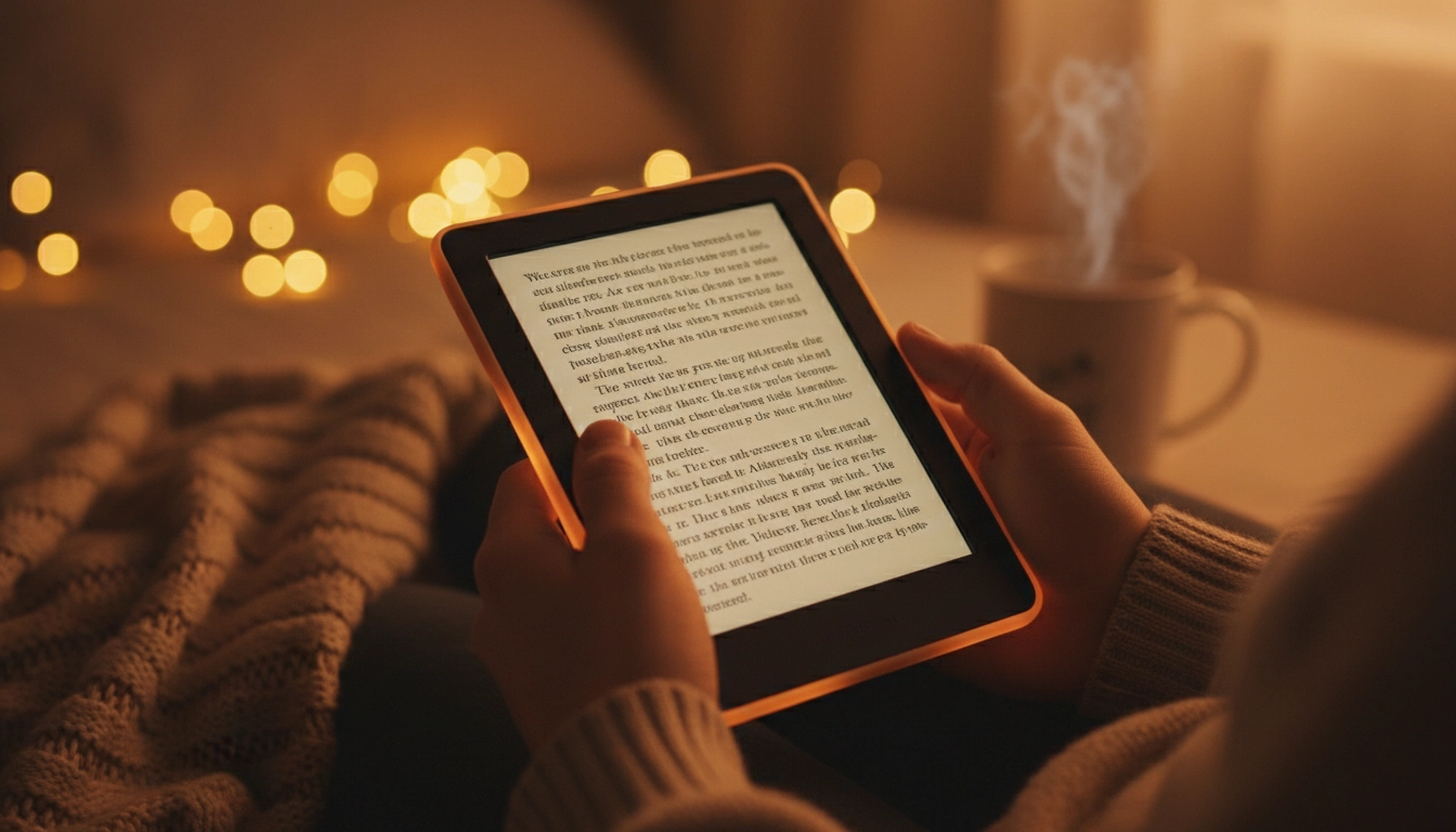 Liseuse avec température de couleur liseuse lumière froide ou chaude yeux réglée en mode chaud pour confort visuel optimal en soirée